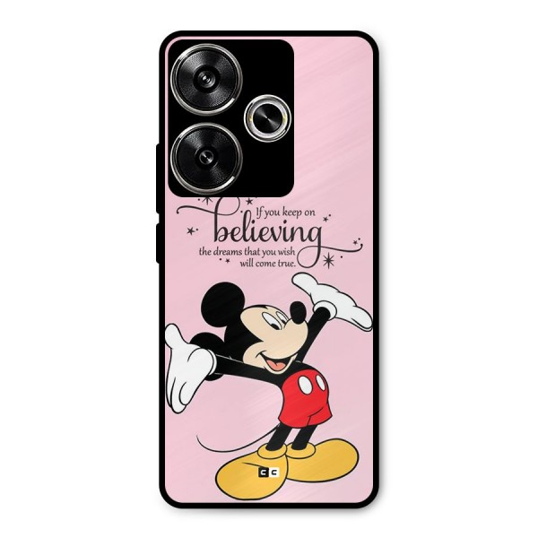 Believing Dreams Metal Back Case for Poco F6