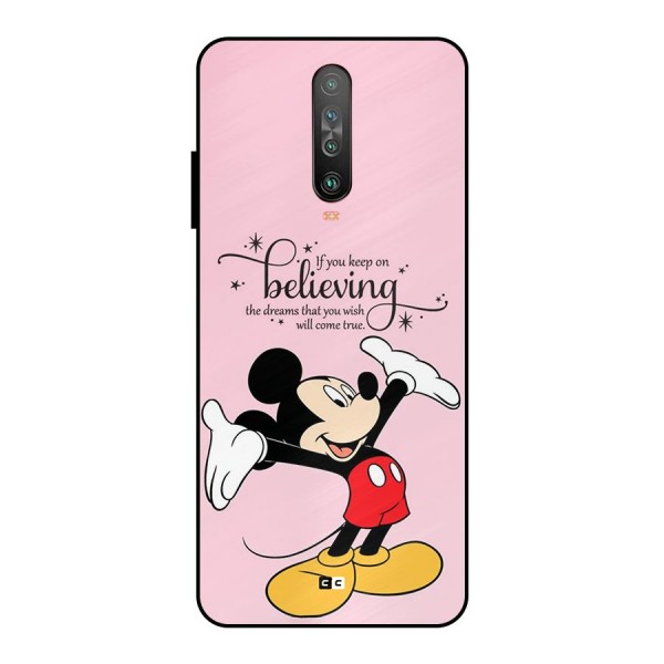 Believing Dreams Metal Back Case for Poco X2