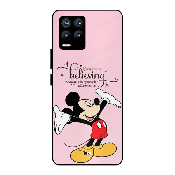 Believing Dreams Metal Back Case for Realme 8