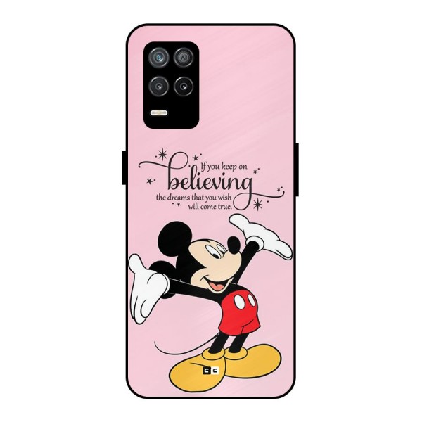 Believing Dreams Metal Back Case for Realme 8 5G