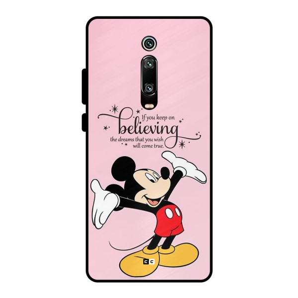 Believing Dreams Metal Back Case for Redmi K20