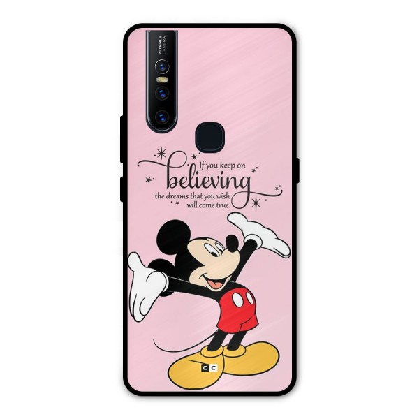 Believing Dreams Metal Back Case for Vivo V15