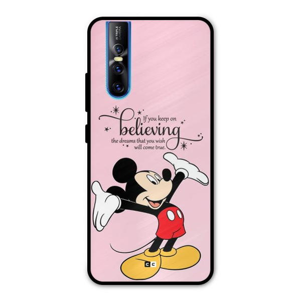 Believing Dreams Metal Back Case for Vivo V15 Pro