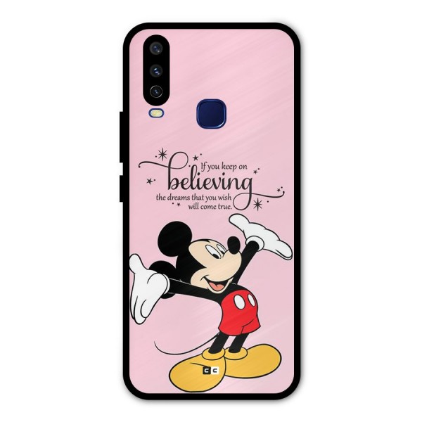 Believing Dreams Metal Back Case for Vivo V17