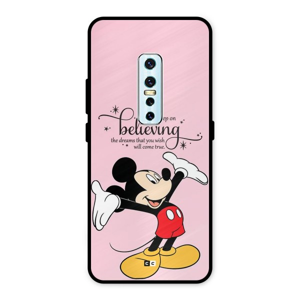 Believing Dreams Metal Back Case for Vivo V17 Pro