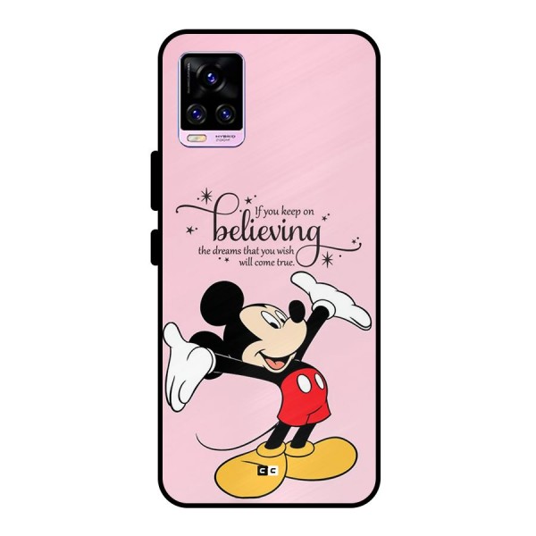 Believing Dreams Metal Back Case for Vivo V20 Pro