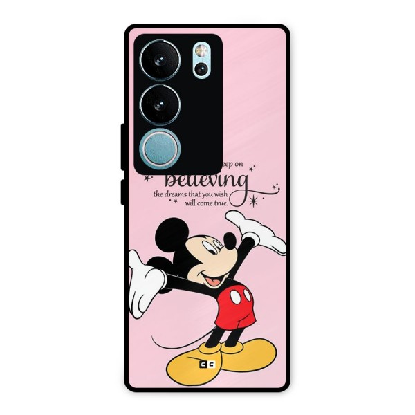 Believing Dreams Metal Back Case for Vivo V29 Pro