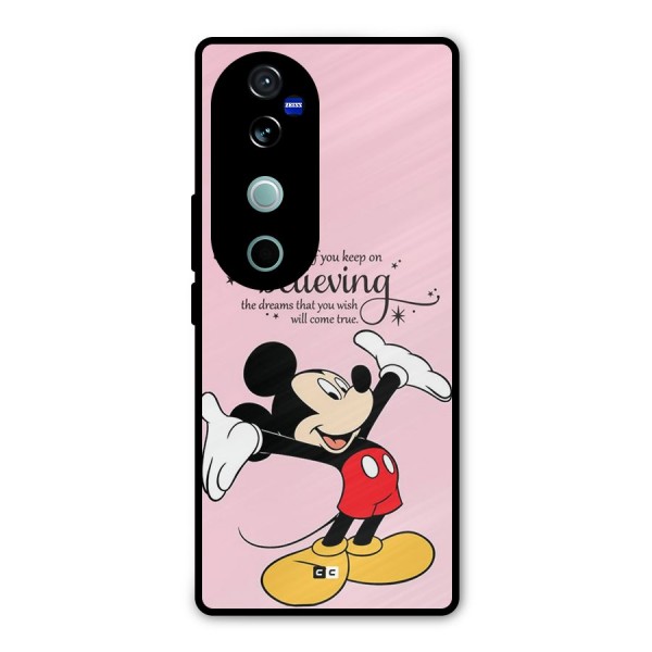 Believing Dreams Metal Back Case for Vivo V40