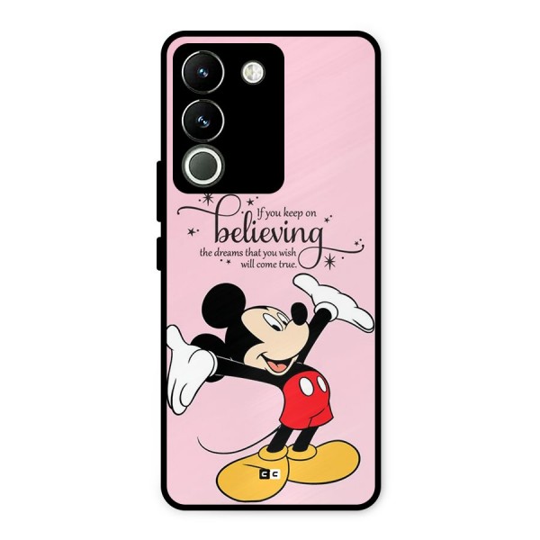 Believing Dreams Metal Back Case for Vivo Y200