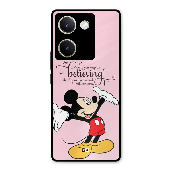 Believing Dreams Metal Back Case for Vivo Y200 Pro