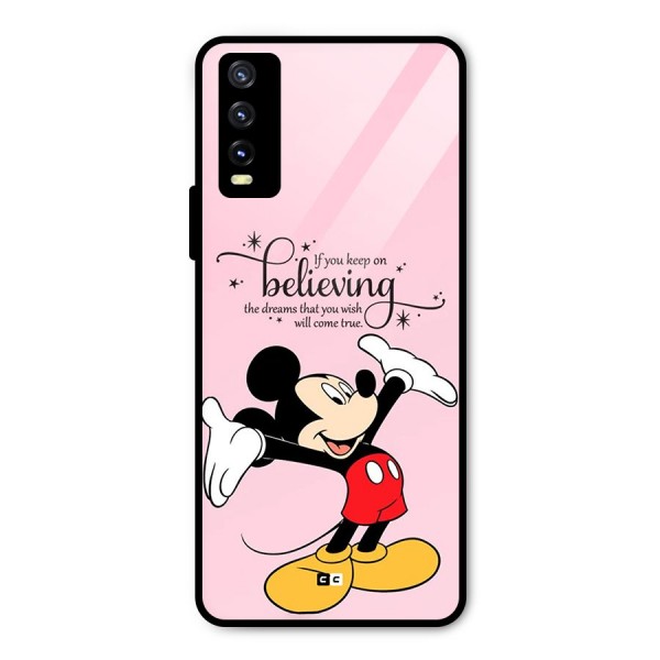 Believing Dreams Metal Back Case for Vivo Y20 2021