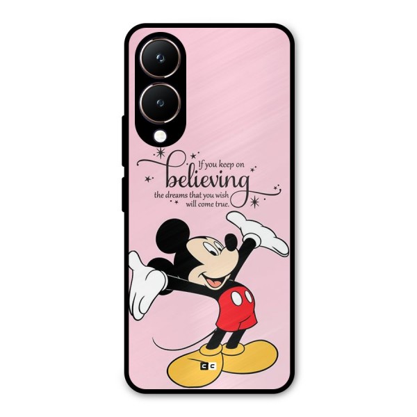 Believing Dreams Metal Back Case for Vivo Y28