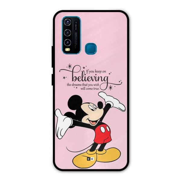 Believing Dreams Metal Back Case for Vivo Y30