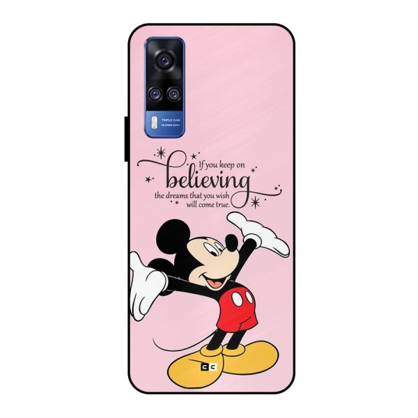 Believing Dreams Metal Back Case for Vivo Y51