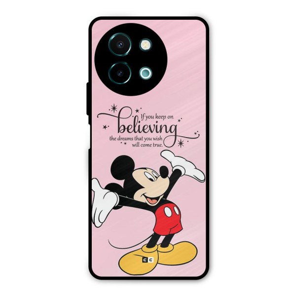 Believing Dreams Metal Back Case for Vivo Y58