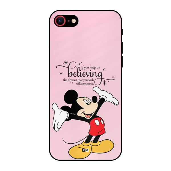 Believing Dreams Metal Back Case for iPhone 7