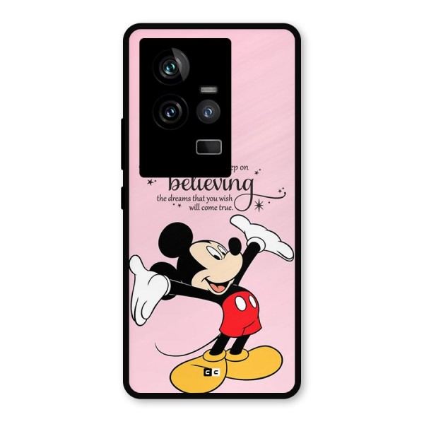 Believing Dreams Metal Back Case for iQOO 11 5G