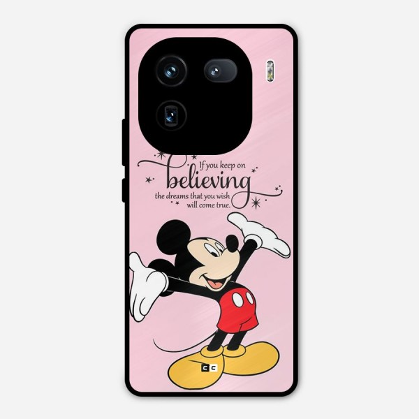 Believing Dreams Metal Back Case for iQOO 12