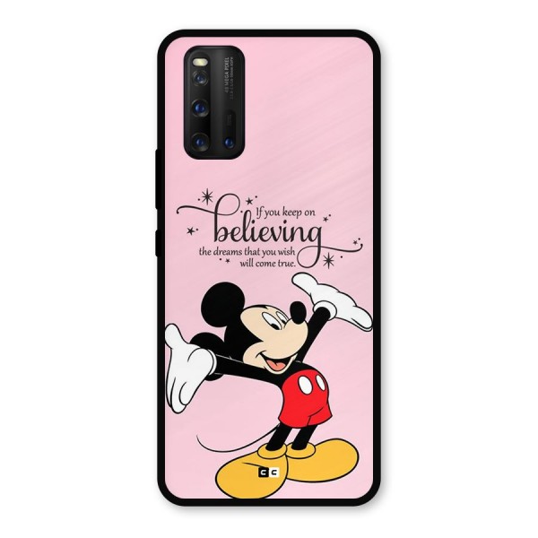 Believing Dreams Metal Back Case for iQOO 3