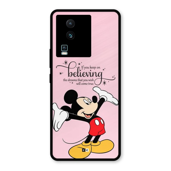 Believing Dreams Metal Back Case for iQOO Neo 7