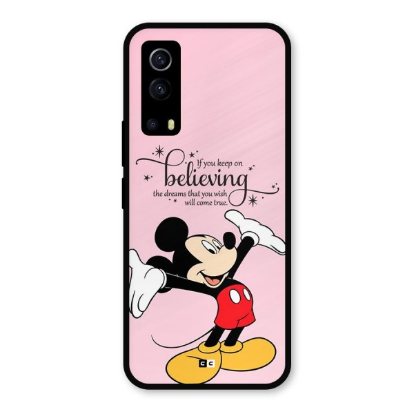 Believing Dreams Metal Back Case for iQOO Z3