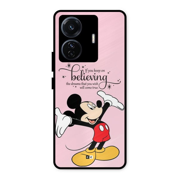 Believing Dreams Metal Back Case for iQOO Z6