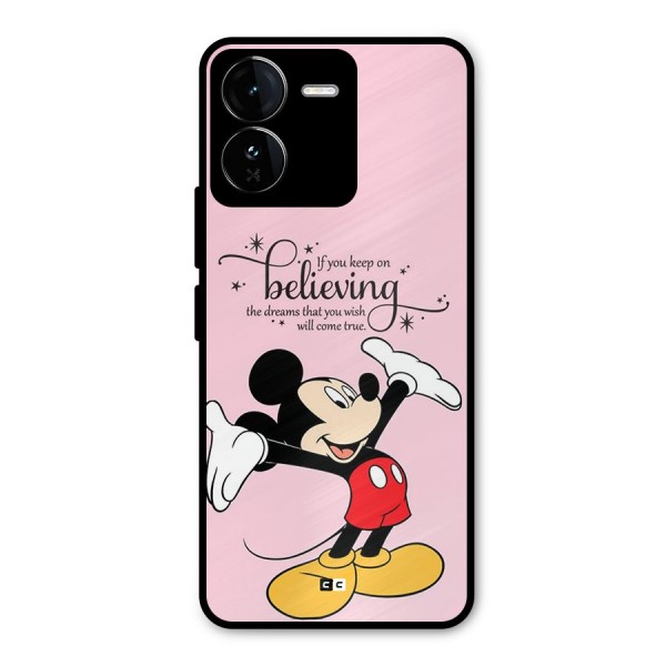 Believing Dreams Metal Back Case for iQOO Z9