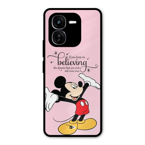 Believing Dreams Metal Back Case for iQOO Z9x