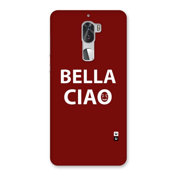 Bella Ciao Typography Art Back Case for Coolpad Cool 1