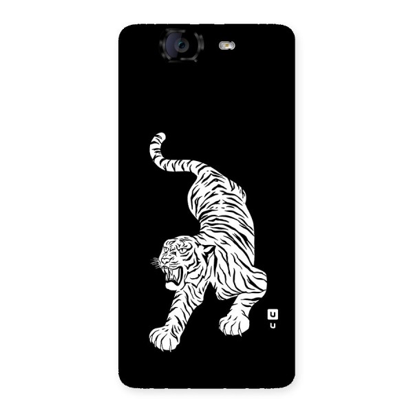 Bengal Tiger Stencil Art Back Case for Canvas Knight A350