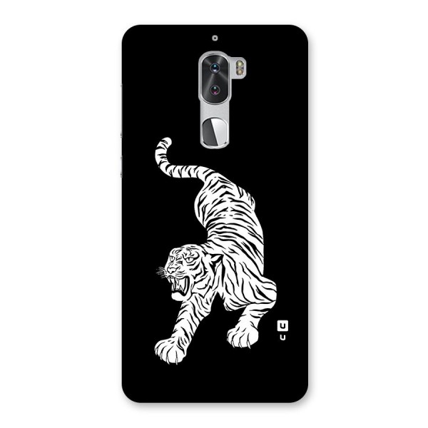 Bengal Tiger Stencil Art Back Case for Coolpad Cool 1