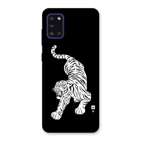 Bengal Tiger Stencil Art Back Case for Galaxy A31