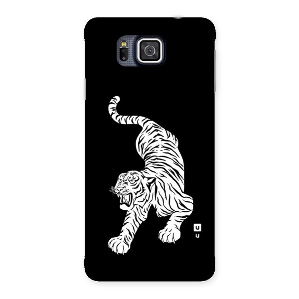 Bengal Tiger Stencil Art Back Case for Galaxy Alpha