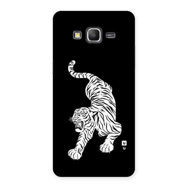 Bengal Tiger Stencil Art Back Case for Galaxy Grand Prime