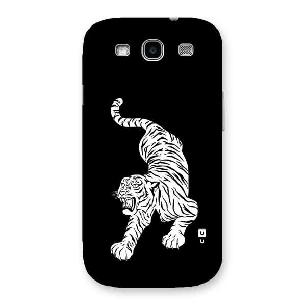 Bengal Tiger Stencil Art Back Case for Galaxy S3 Neo