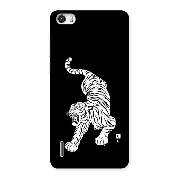 Bengal Tiger Stencil Art Back Case for Honor 6