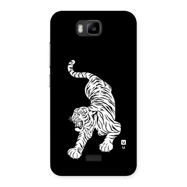 Bengal Tiger Stencil Art Back Case for Honor Bee