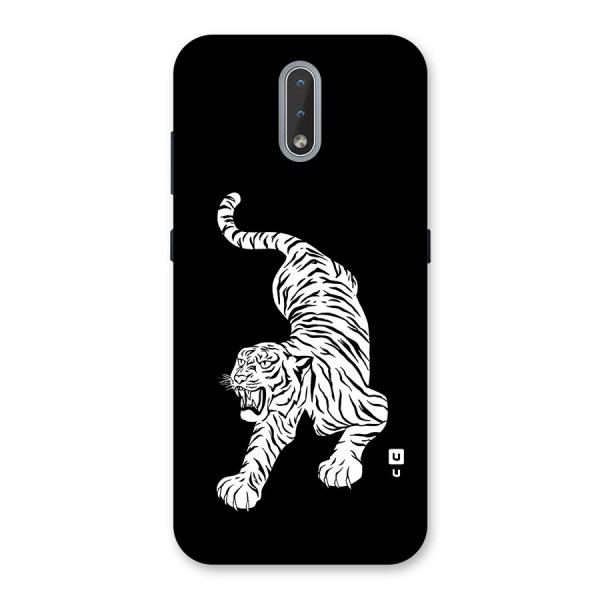 Bengal Tiger Stencil Art Back Case for Nokia 2.3