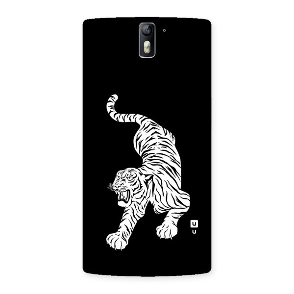 Bengal Tiger Stencil Art Back Case for One Plus One