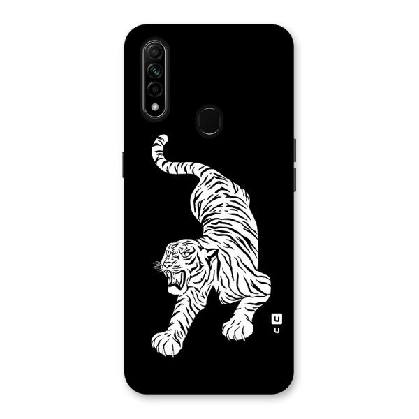 Bengal Tiger Stencil Art Back Case for Oppo A31