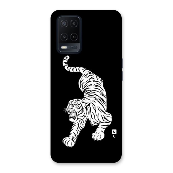 Bengal Tiger Stencil Art Back Case for Oppo A54