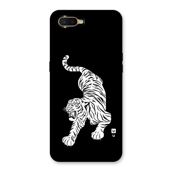 Bengal Tiger Stencil Art Back Case for Oppo K1