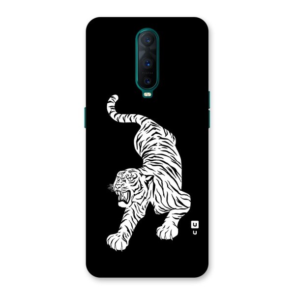 Bengal Tiger Stencil Art Back Case for Oppo R17 Pro