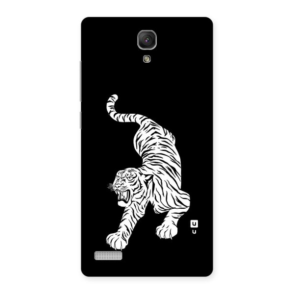 Bengal Tiger Stencil Art Back Case for Redmi Note