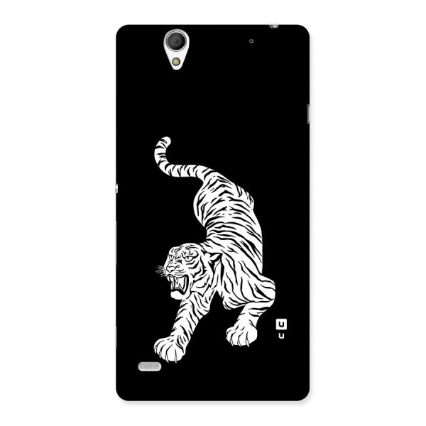 Bengal Tiger Stencil Art Back Case for Sony Xperia C4