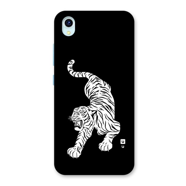 Bengal Tiger Stencil Art Back Case for Vivo Y1s