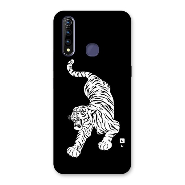 Bengal Tiger Stencil Art Back Case for Vivo Z1 Pro