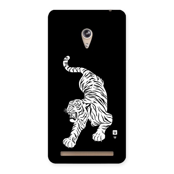 Bengal Tiger Stencil Art Back Case for Zenfone 6