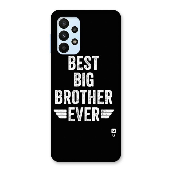 Best Big Brother Ever Glass Back Case for Galaxy A23