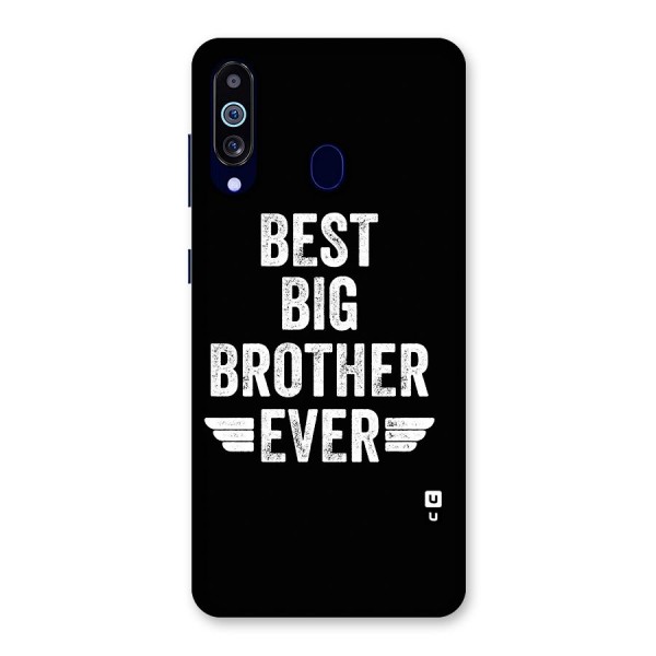 Best Big Brother Ever Back Case for Galaxy A60